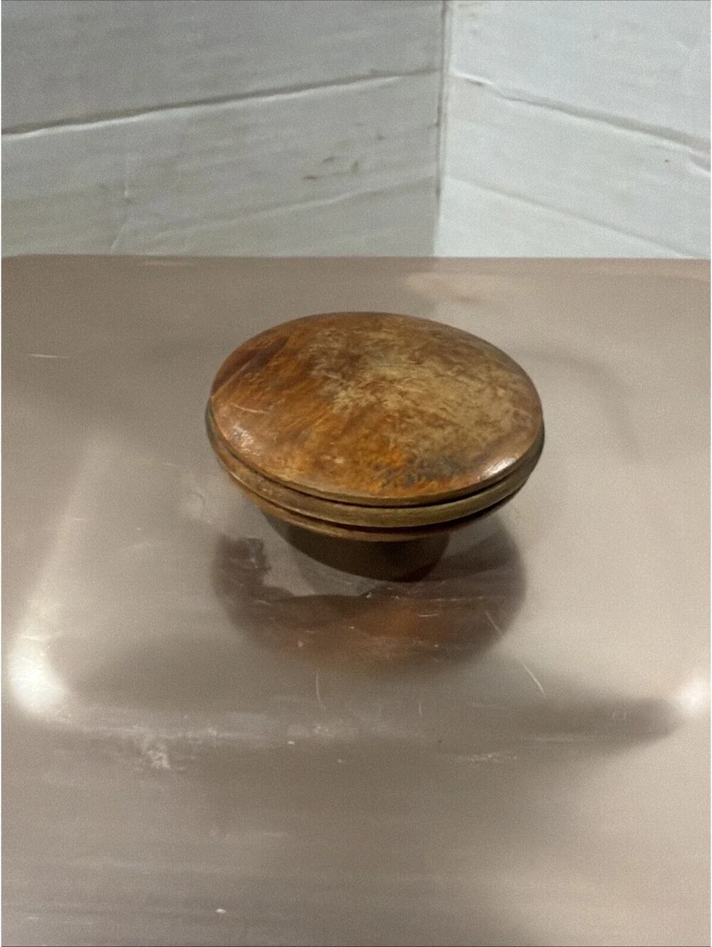 Vintage Mirro 11x11x8 Aluminum Square Cake Pan Slide Lock on Rose/Copper Lid